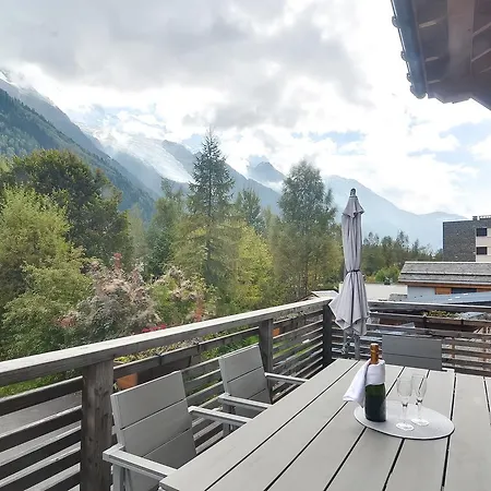Chalet Chalet Moderne Vue Mont Blanc A