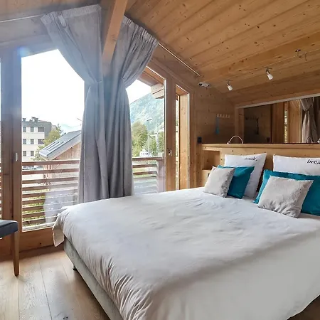 Chalet Chalet Moderne Vue Mont Blanc A *